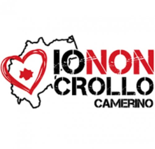 Logo dell'associazione "Io non crollo" di Camerino nata dopo il terremoto del 2016